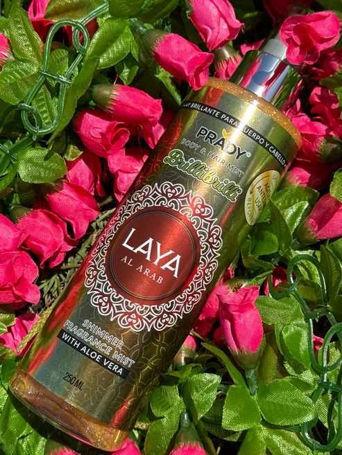 Body Splash Laya Com glitter
