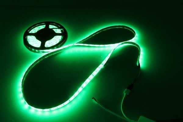 TAŚMA LED RGB 5m WODOODPORNA Ledy 5050 Listwa230v12vKolorowa NA PILOTA