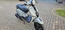 Skuter Motorower 50cm 4t z 2024 roku Full LED jak Vespa  V-max 65km/h