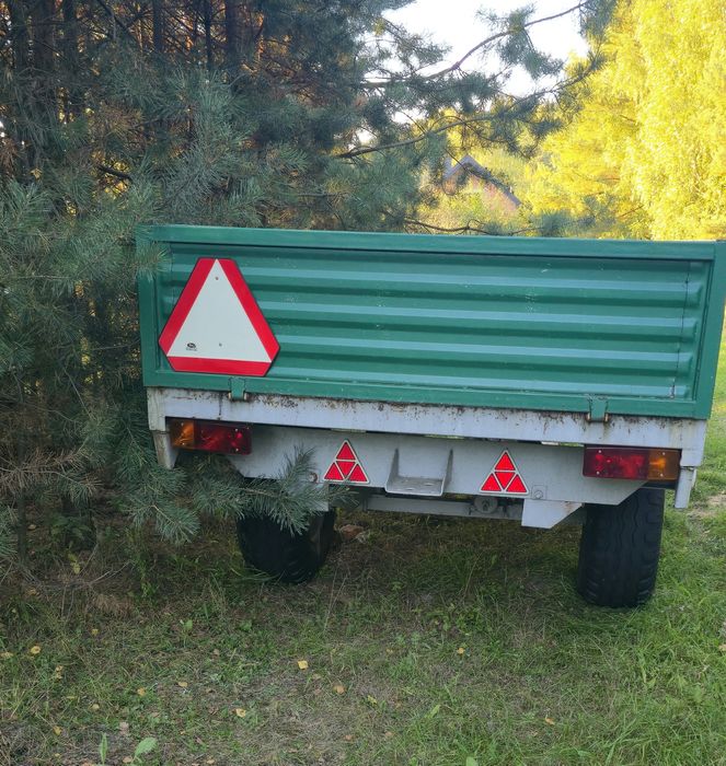 Przyczepa jednoosiowa