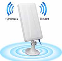 Antena Booster WiFi até 2.500 metros