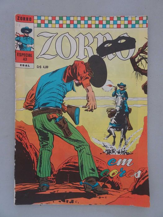 Livro EBAL - Zorro em cores - especial nº 43