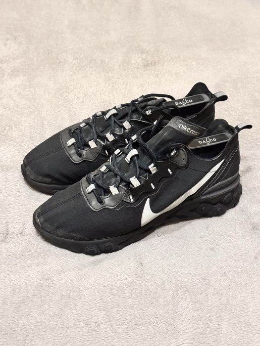 Кросівки Nike React Element 55 Black Reflect 45р 29см оригінал