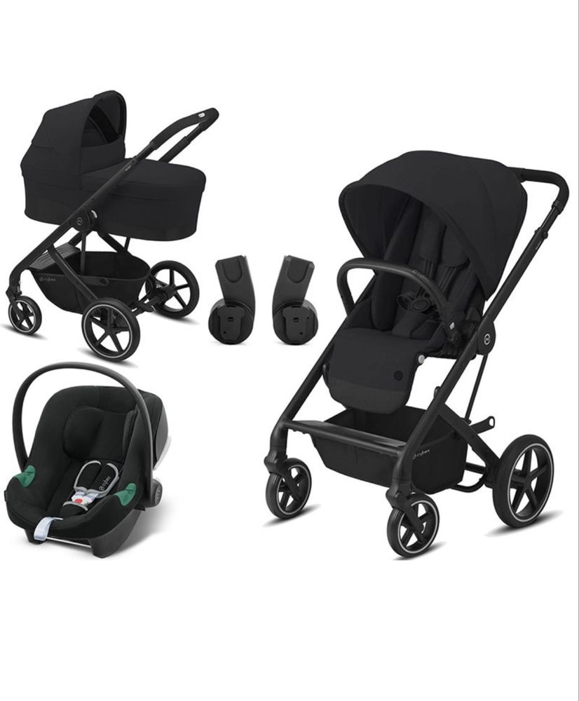 Cybex Balios S Lux 3w1 / Sprzedam używany wózek, zestaw