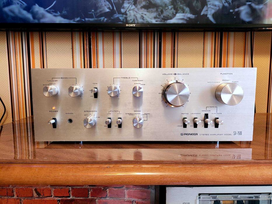 Усилитель Pioneer SA7500 vintage, японский TOP!