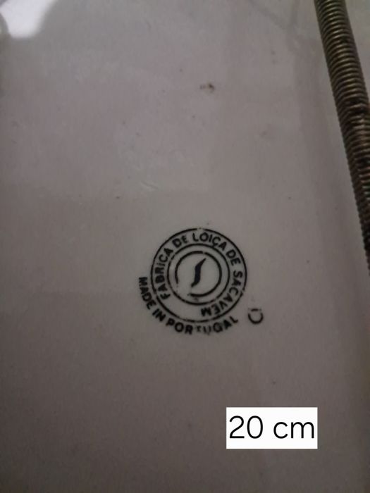 Prato louca de sacavem visira papa joao paulo segundo