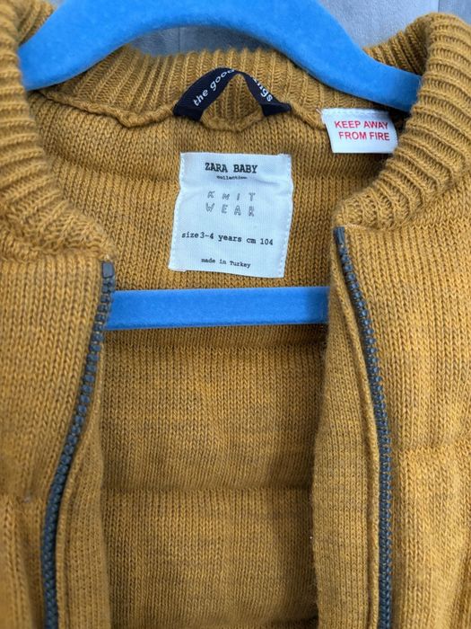 Bezrękawnik chłopiecy ZARA rozmiar 104