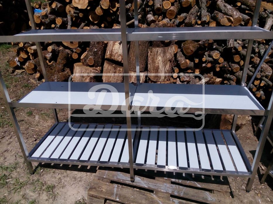 Нейтральне обладнання, меблі з нержавіючої сталі, столи, кухонні вани