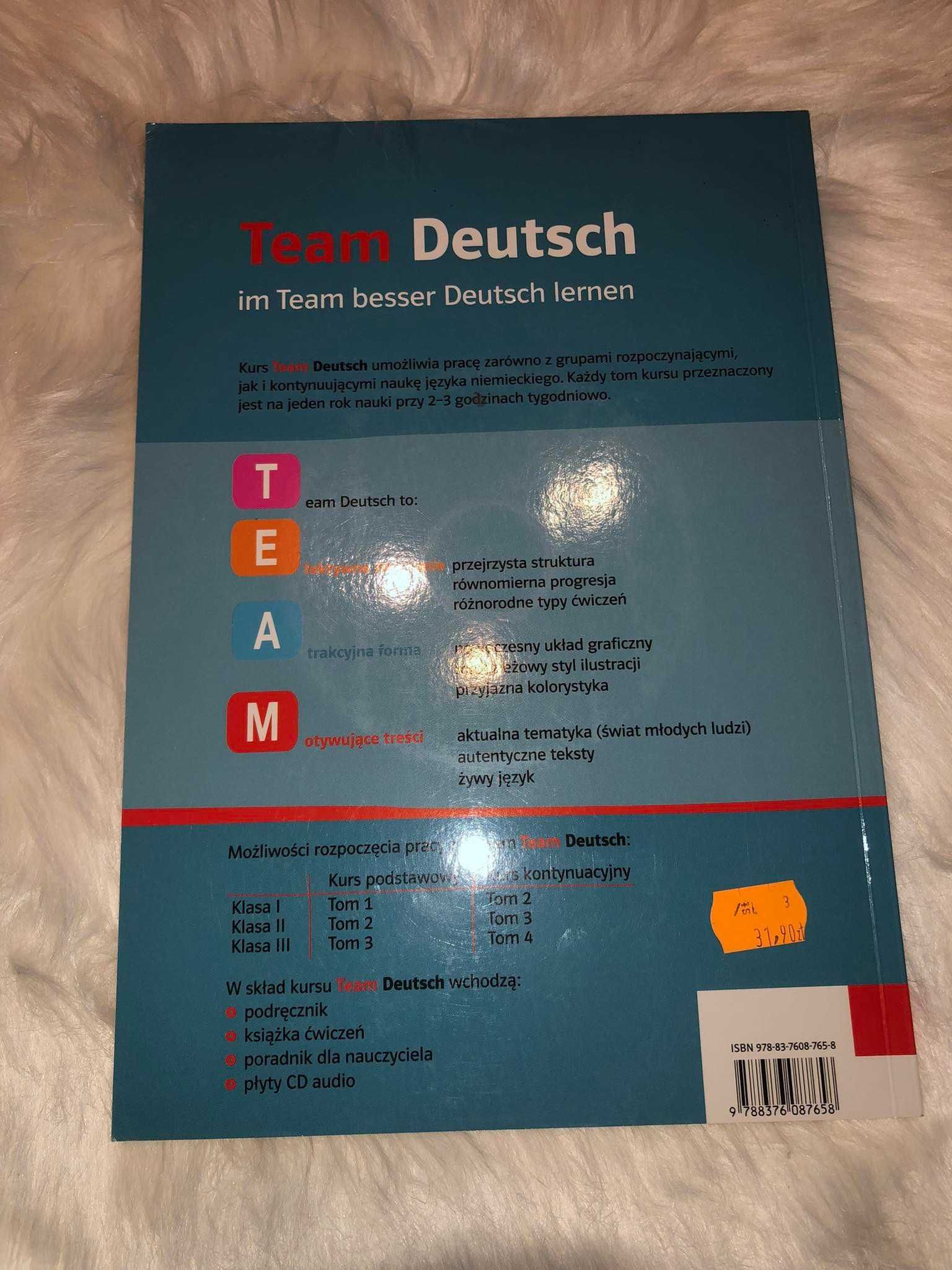 "Team Deutsch" 3 - język niemiecki podręcznik