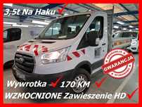 Ford TRANSIT  170KM Wywrotka WZMACNIANY HD 3,5t na HAKU Bliźniak KLIMA//