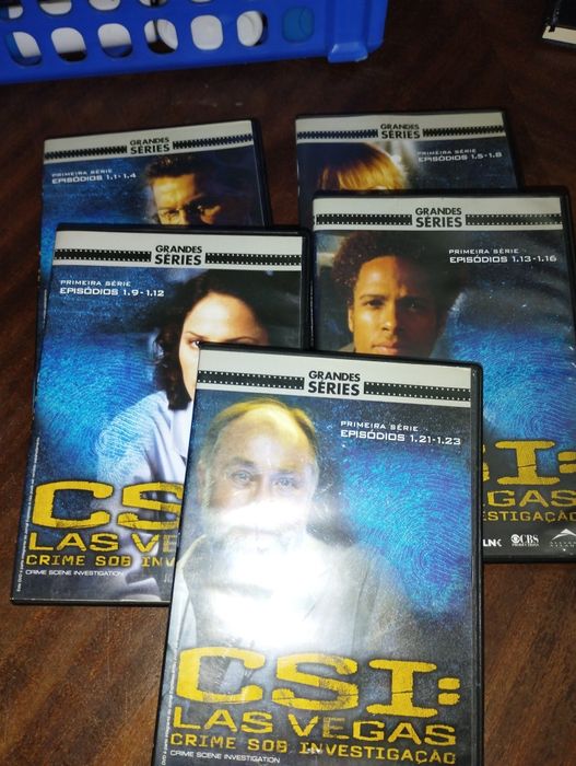 Série dvd CSI lãs vegas