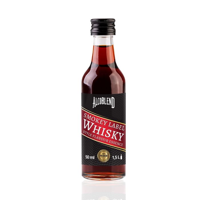 Zaprawka - esencja do alkoholu ALCOBLEND - Smokey Label Whisky - 50 ml