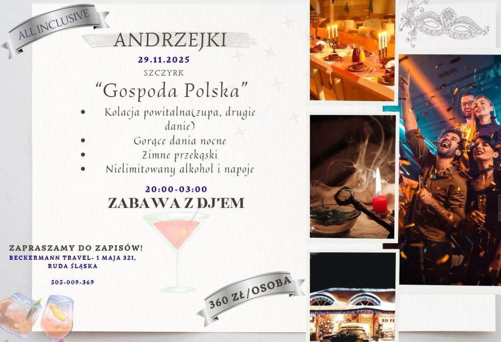 ANDRZEJKI | Szczyrk | All Inclusive | impreza | BIURO PODRÓŻY | ZABAWA