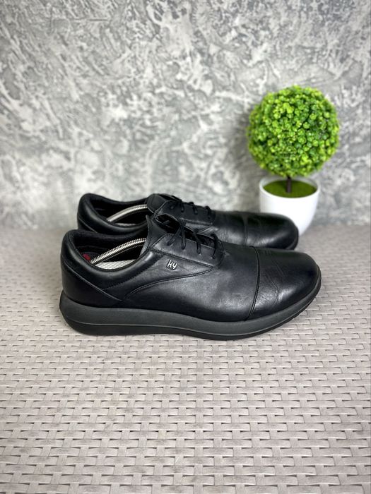 Kybun Made in Italy туфли ботинки 48 размер кожаные черные