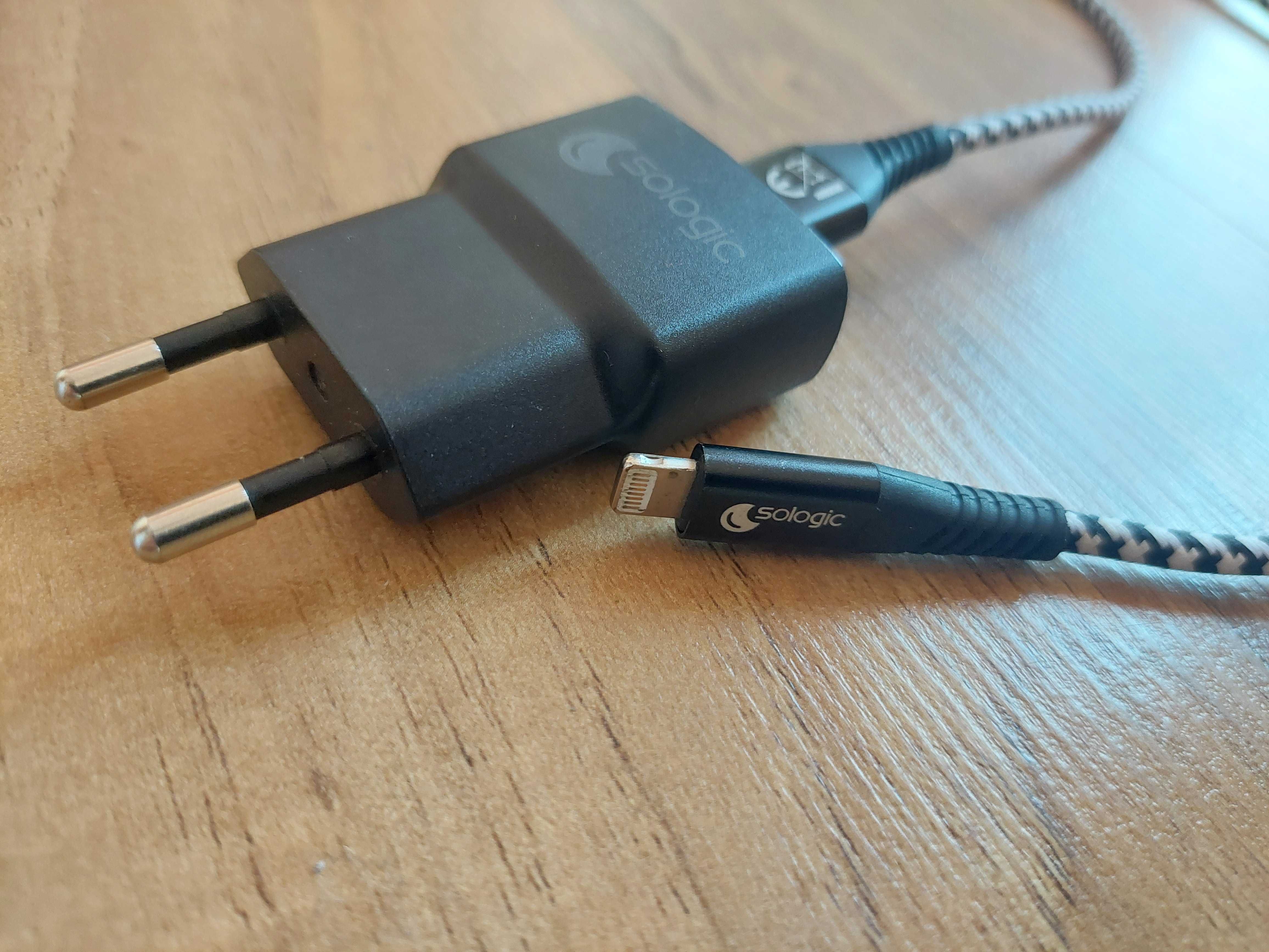 Ładowarka do Iphone Apple Sologic z długim kablem lightning 150cm