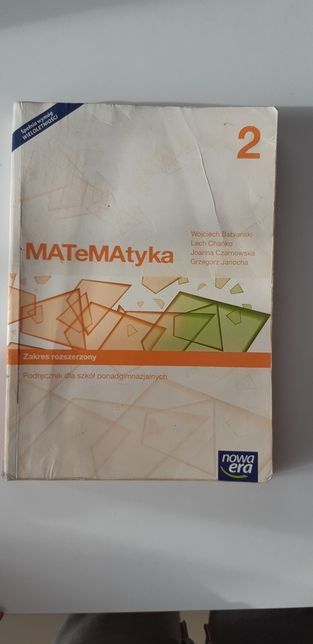 Sprzedam podręcznik Matematyka Nowa Era 2