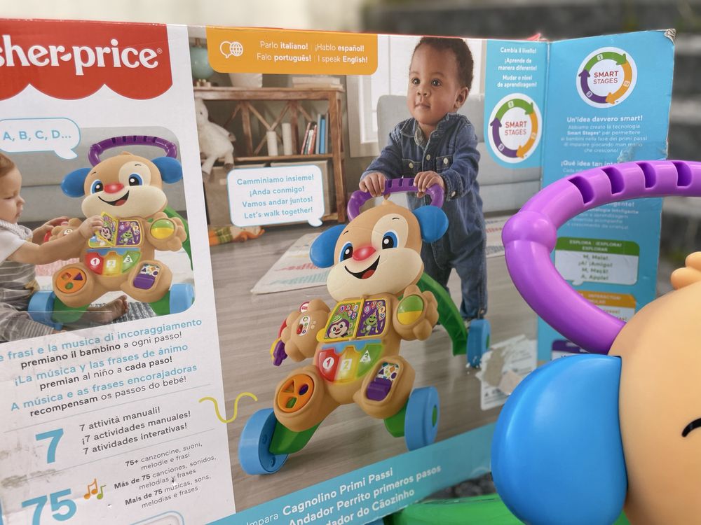 Andarilho de bebe primeiros passos Fisher Price