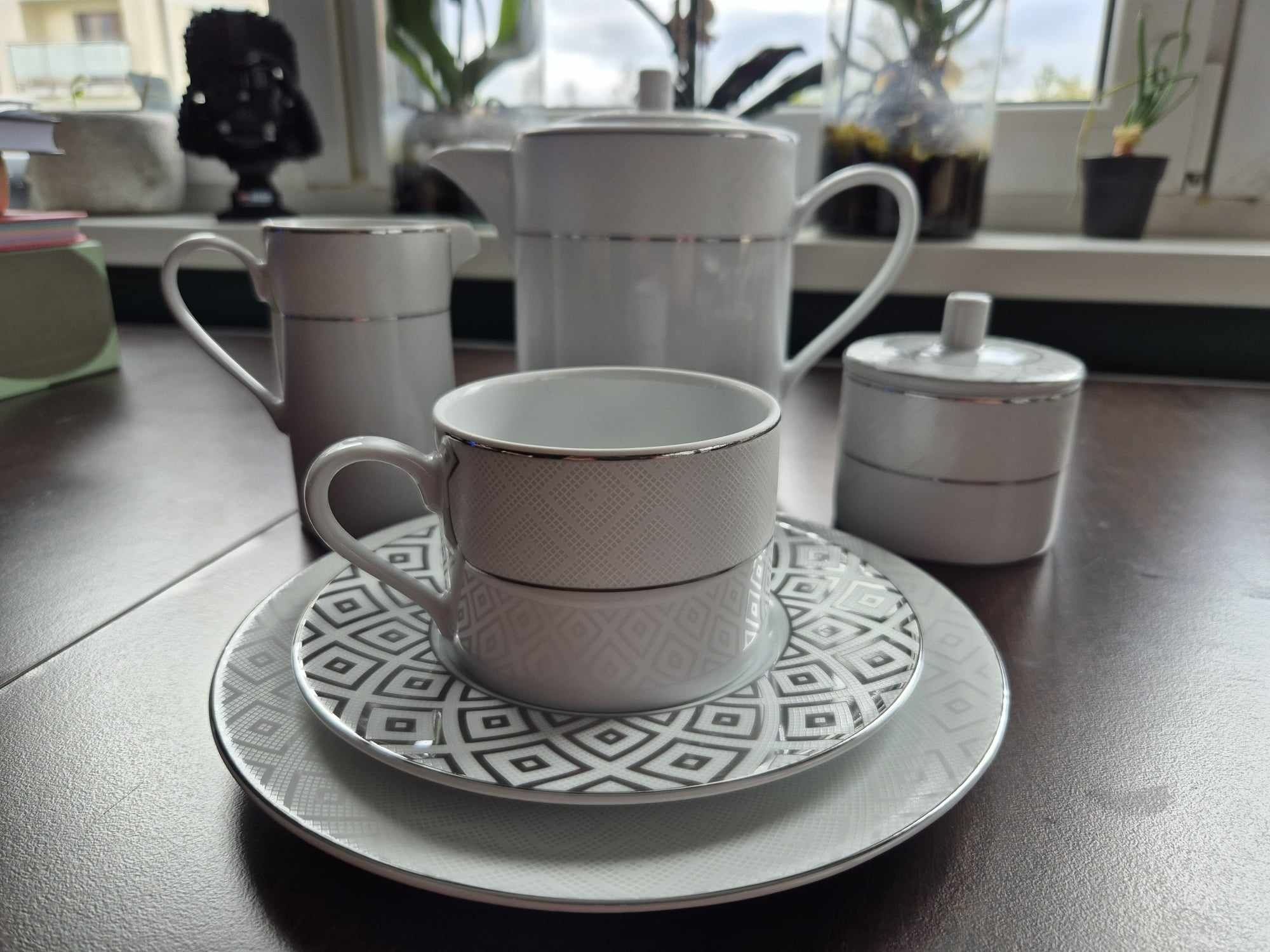 Zestaw kawowy na 6 osób Porcelana Krzysztof (Kristoff)