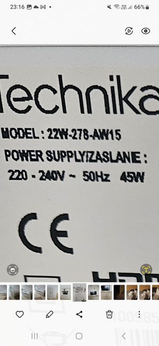 Sprzedam telewizor technika