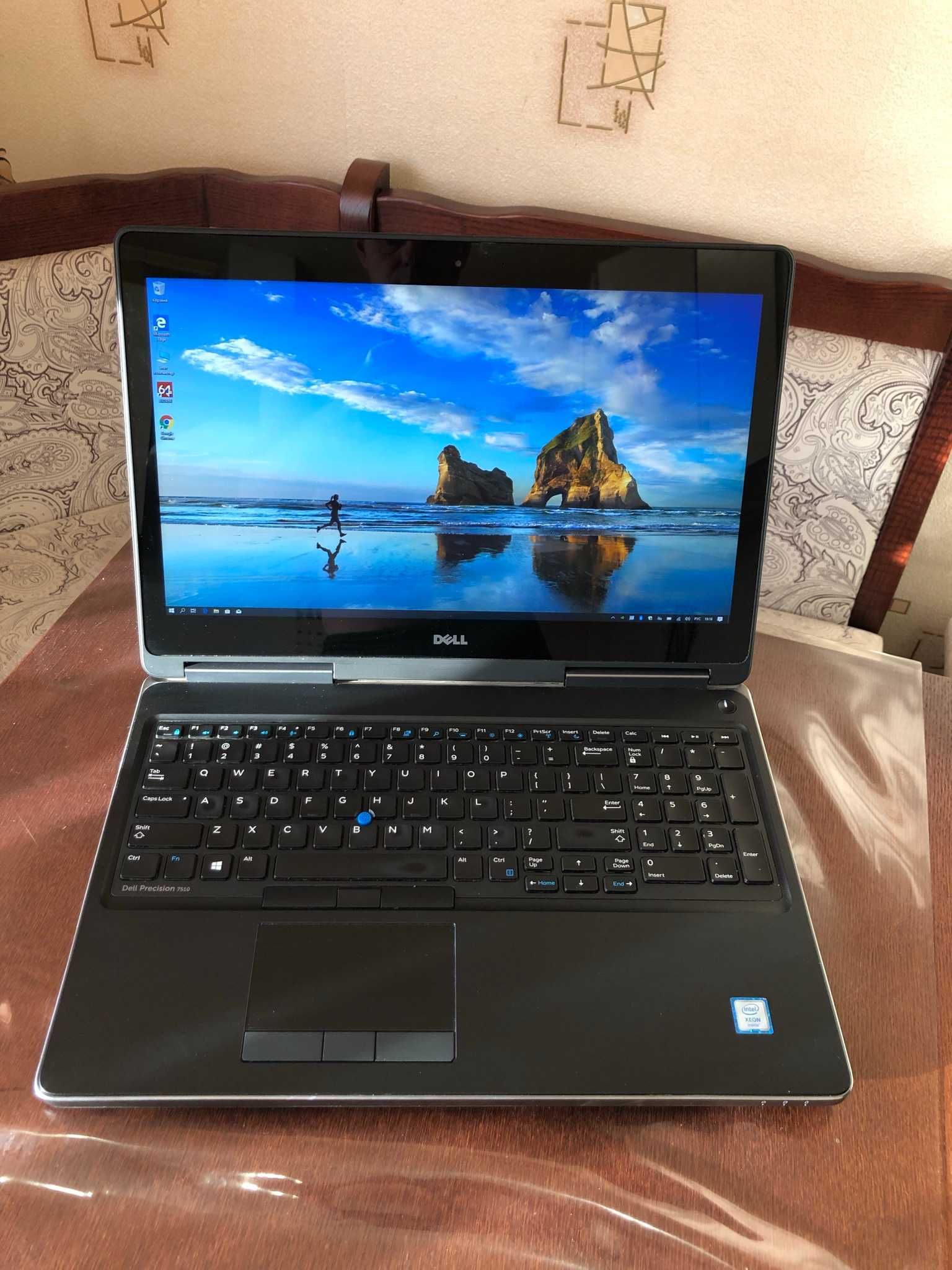 Ноутбук 15 FHD IPS Dell Precision 7510 (i7-6820HQ/16/256/M1000M)