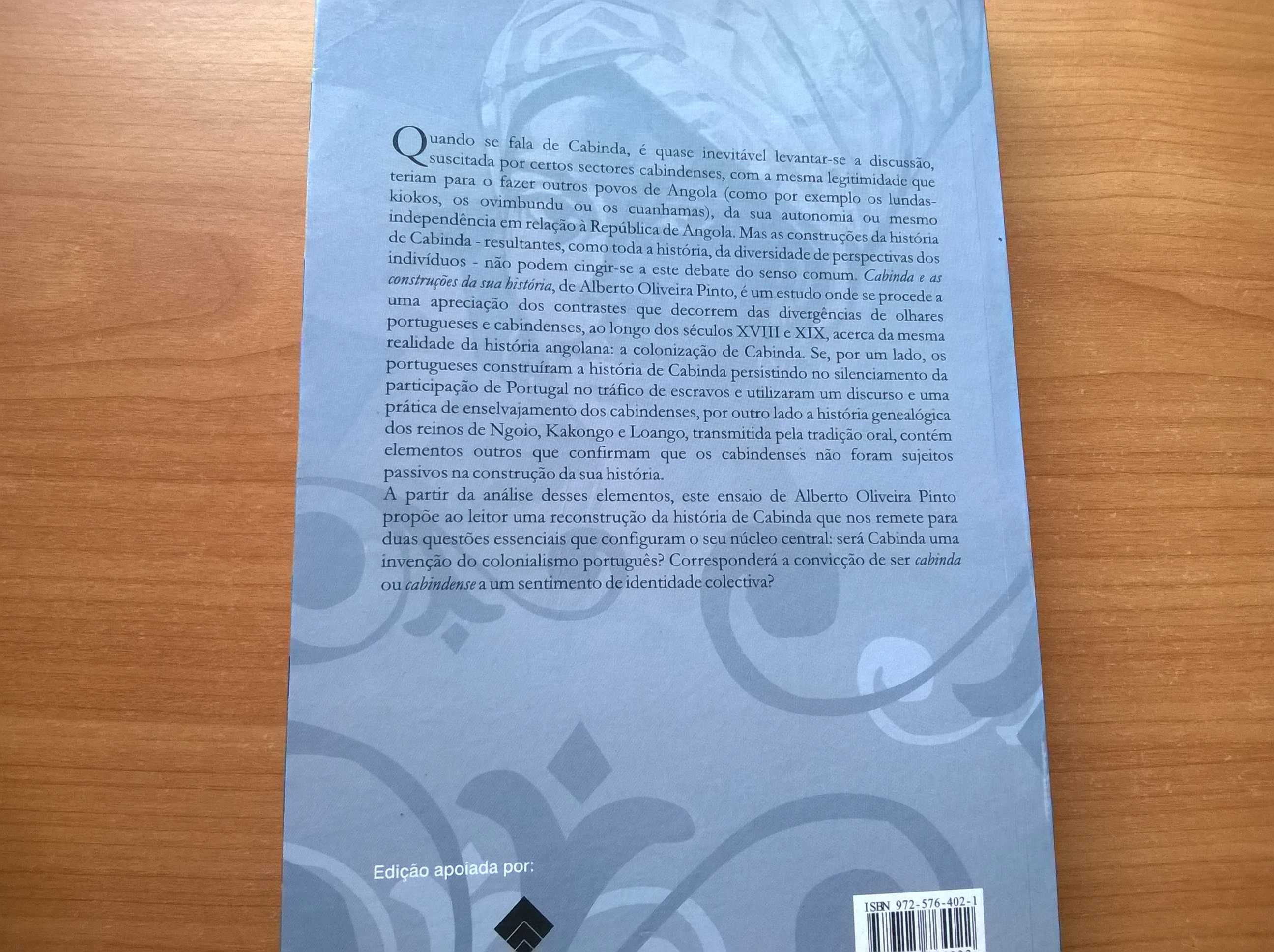 Cabinda e as Construções da sua História 1783/1887 - Alberto O. Pinto