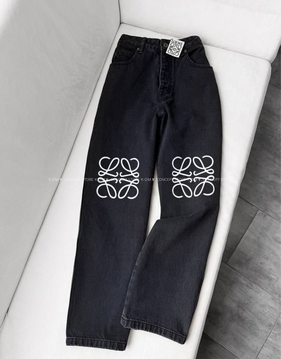 Прямі джинси Loewe