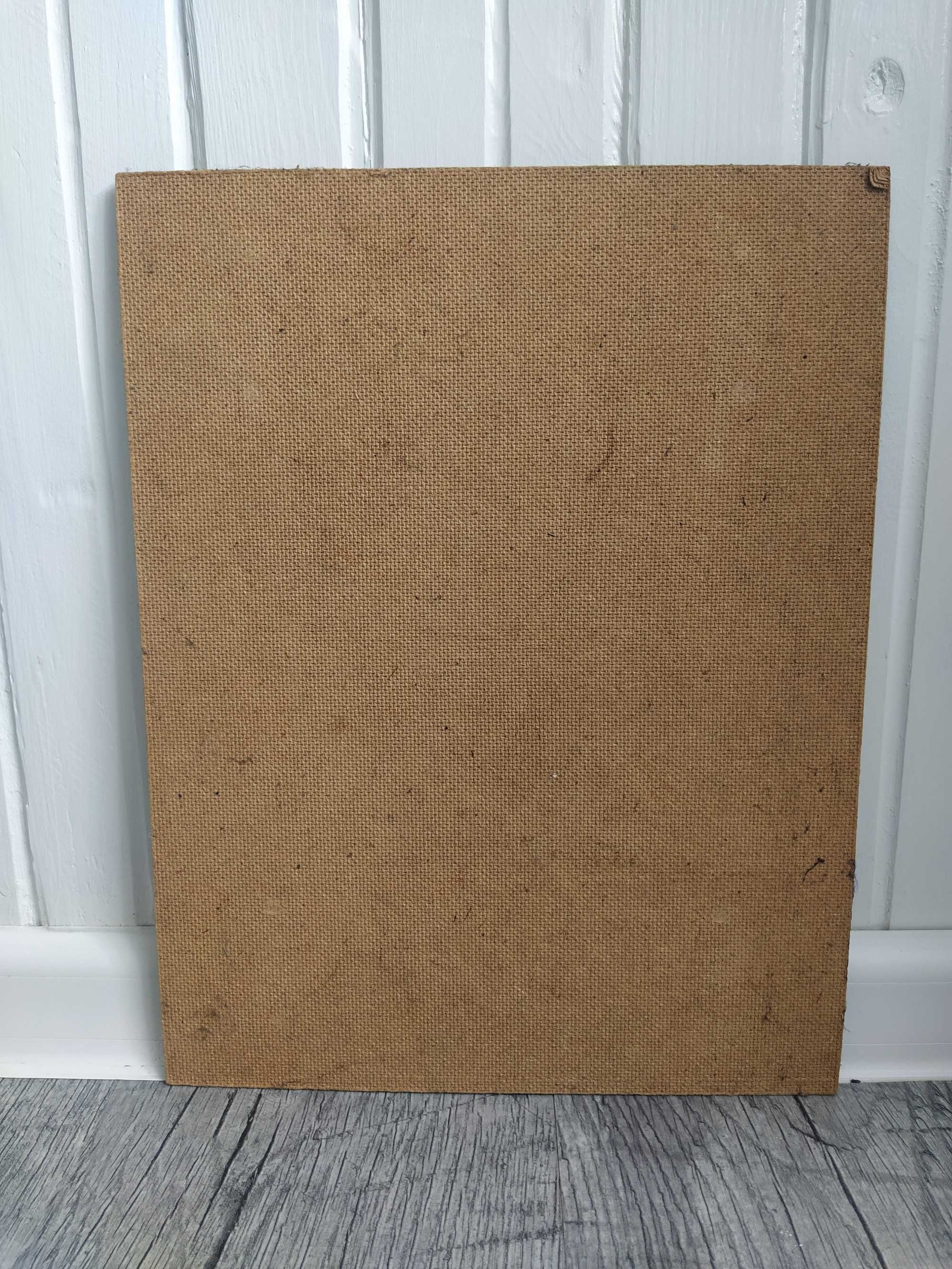 Antyczny obraz religijny Maryja Panna Matka Boska 29,5x38cm