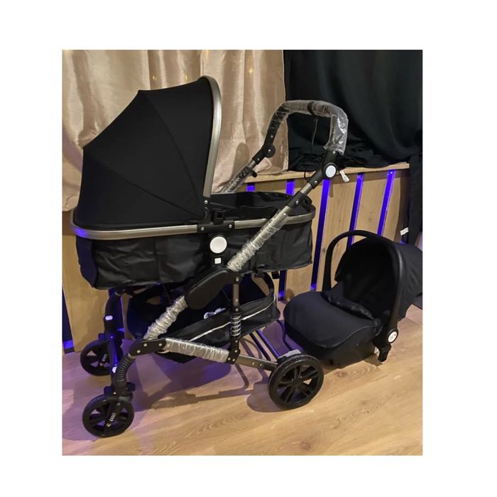 WÓZEK DZIECIĘCY 3W1 Luksusowy Wielofunkcyjny Gondola Spacerówk Fotelik