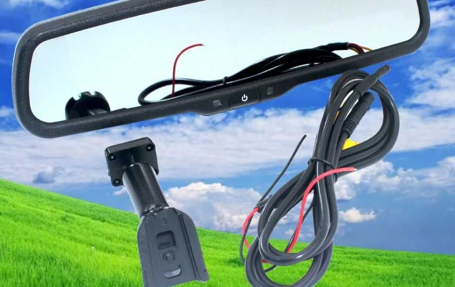 Espelho retrovisor com monitor