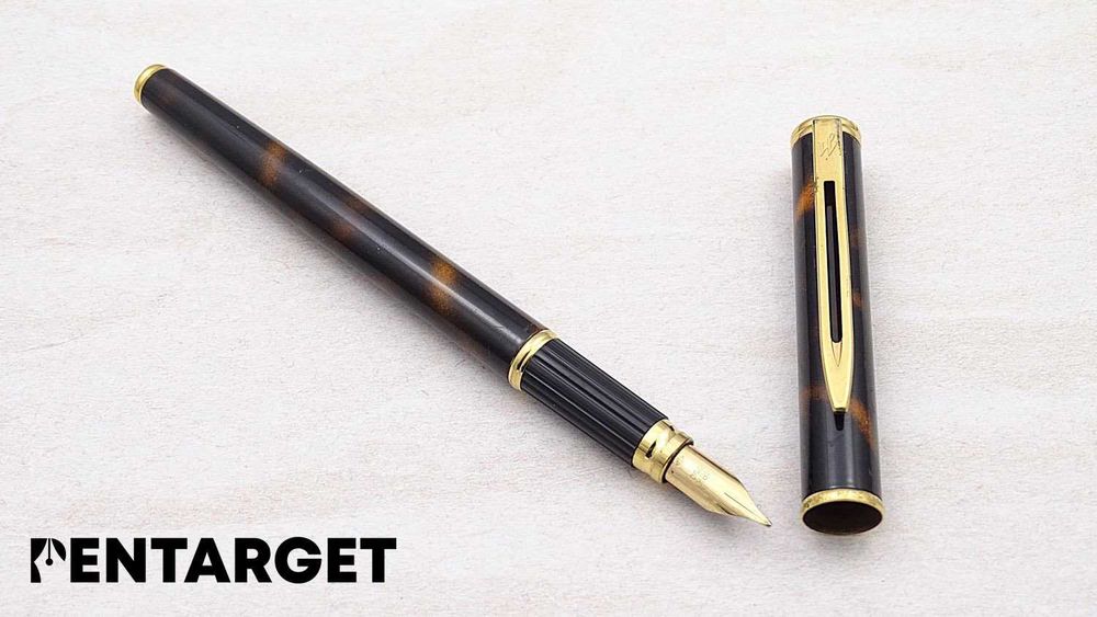 pióro wieczne - vintage, 1986, FR, Waterman EXECUTIVE Brown Marble