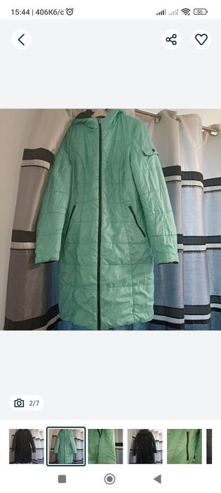 Куртка з утеплювачем та капюшоном Продам плащ 38 розміру в хорошому