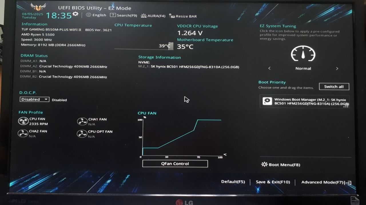 Материнська плата Asus TUF Gaming B550M-Plus Wi-Fi II