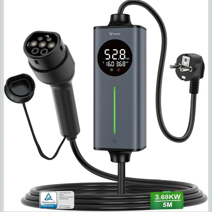 Carregador veículo elétrico 3.6kw 16A