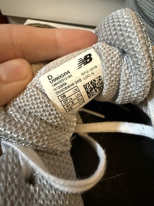 Кросівки New Balance 990v4