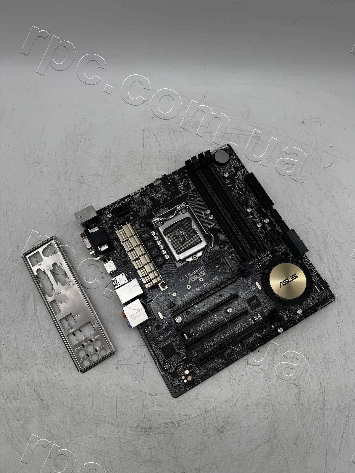 Материнська плата для ПК Asus H97M-PLUS (s1150, Intel H97, M2, 4xDDR3)