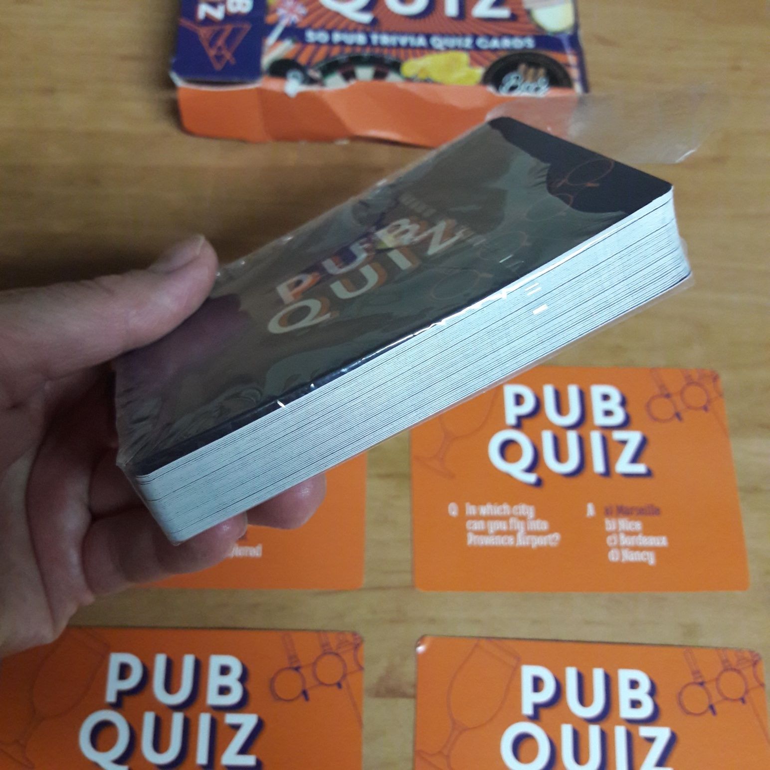 Игры на английском языке. Pub quiz . 50 trivia quiz cards. Новые