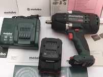 Komplet narzedzi METABO SSW 18 LTX 1450 BL bateria 18v 6,2ah ladowarka