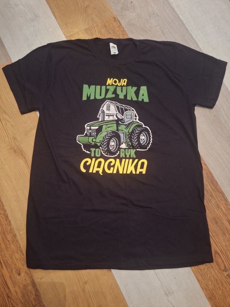 Koszulka męska  dla traktorzysty.