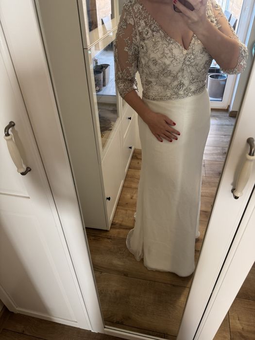 Suknia ślubna - marka Ronald Joyce.