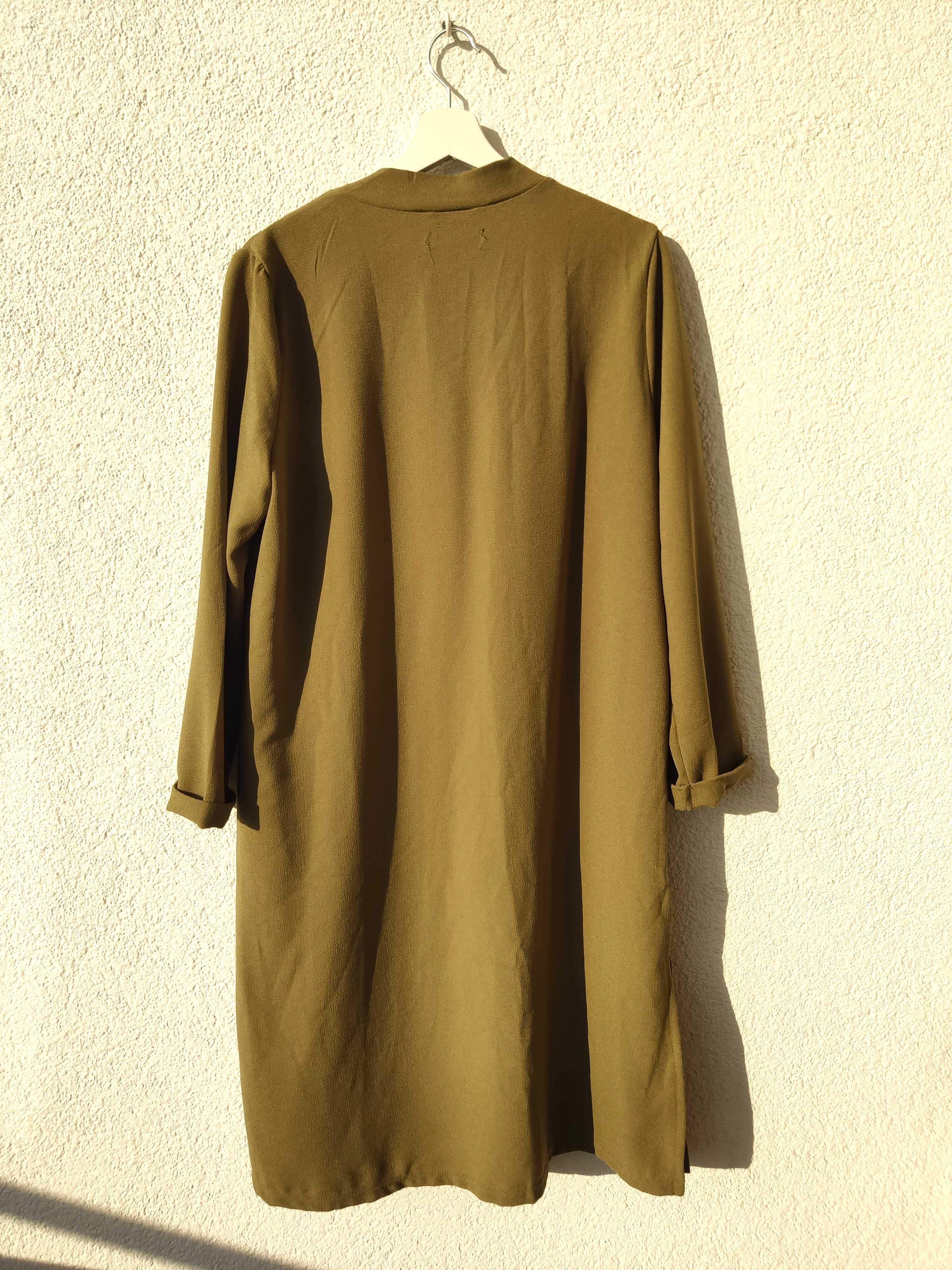 Bluza narzutka damska oliwka khaki M Amisu