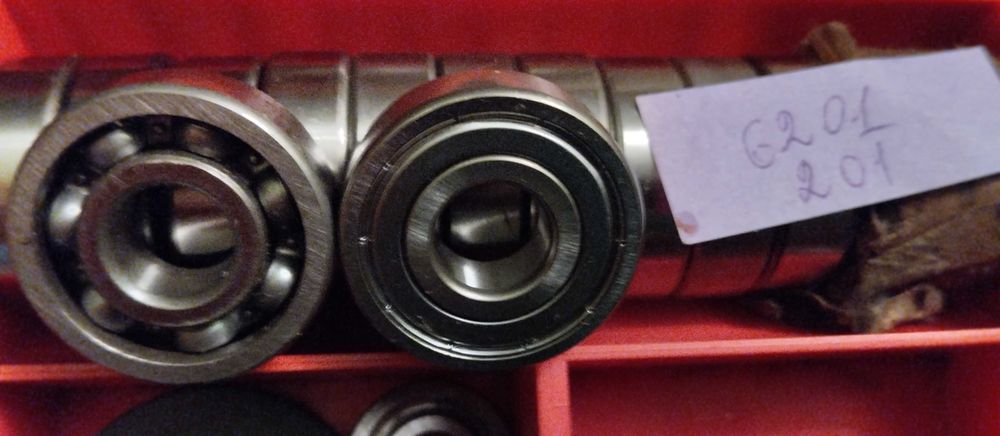 Підшипники 624, 34, 627, 629, 200, 201-204, 205, 302, 304, 305, 306