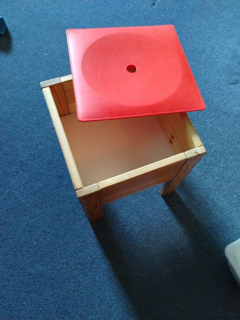TROFAST IKEA Taboret Stołeczek Schowek