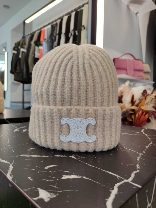 Шапка Triomphe Wool Hat Beige