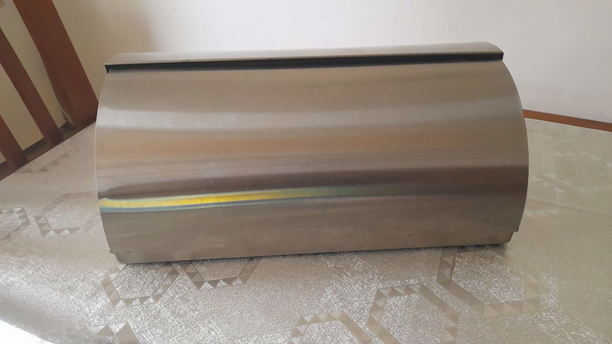 Chlebak ikea stal nierdzewna