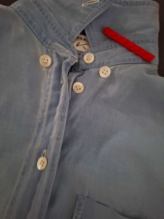 Koszula damska- a'la jeansowa- z naszywkami- Theresa Koenig