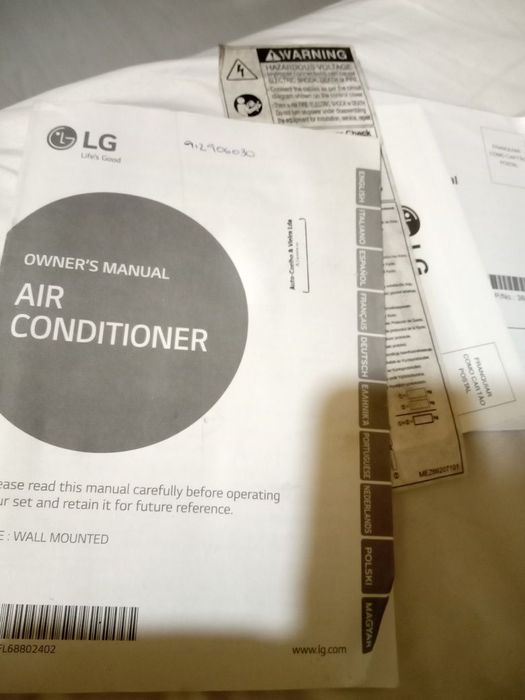 LG Ar Condicionados - 3x unidades  interiories + 3x exteriores