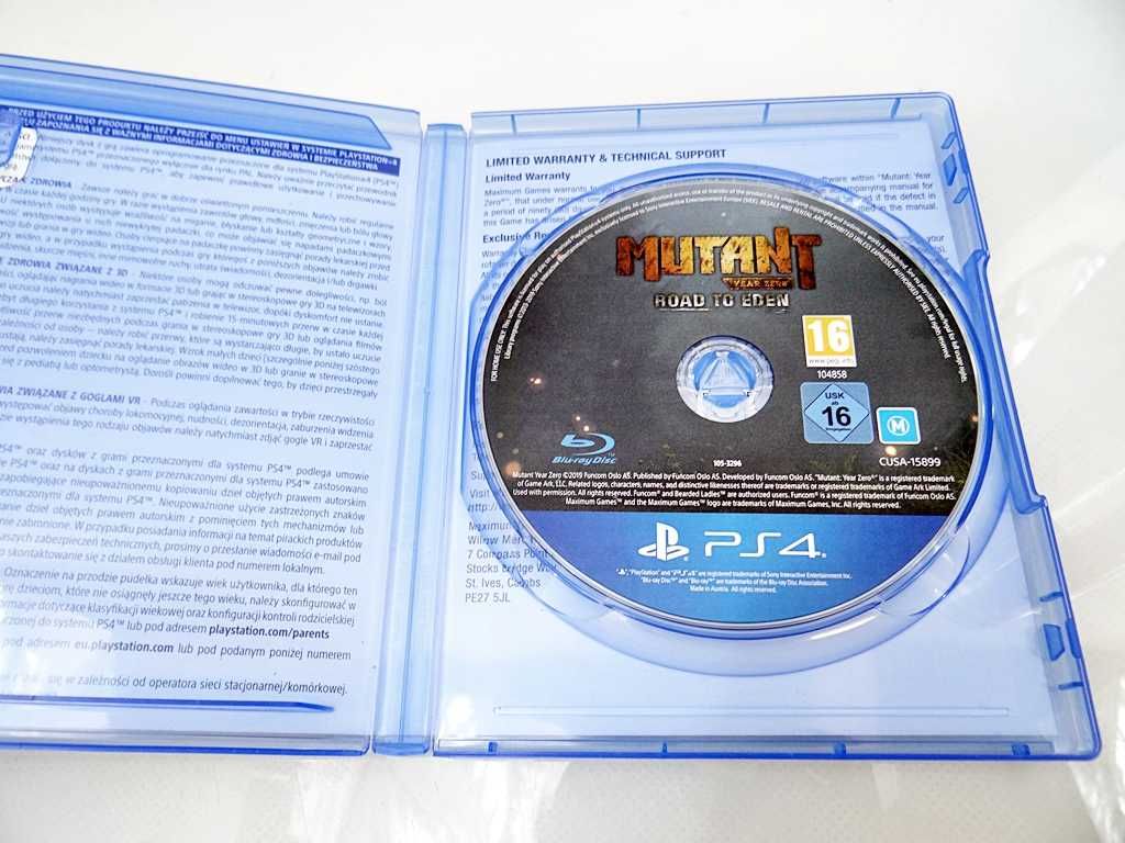Gra na PS4: Mutant Road to Eden Deluxe Edition PL / Eko Komis