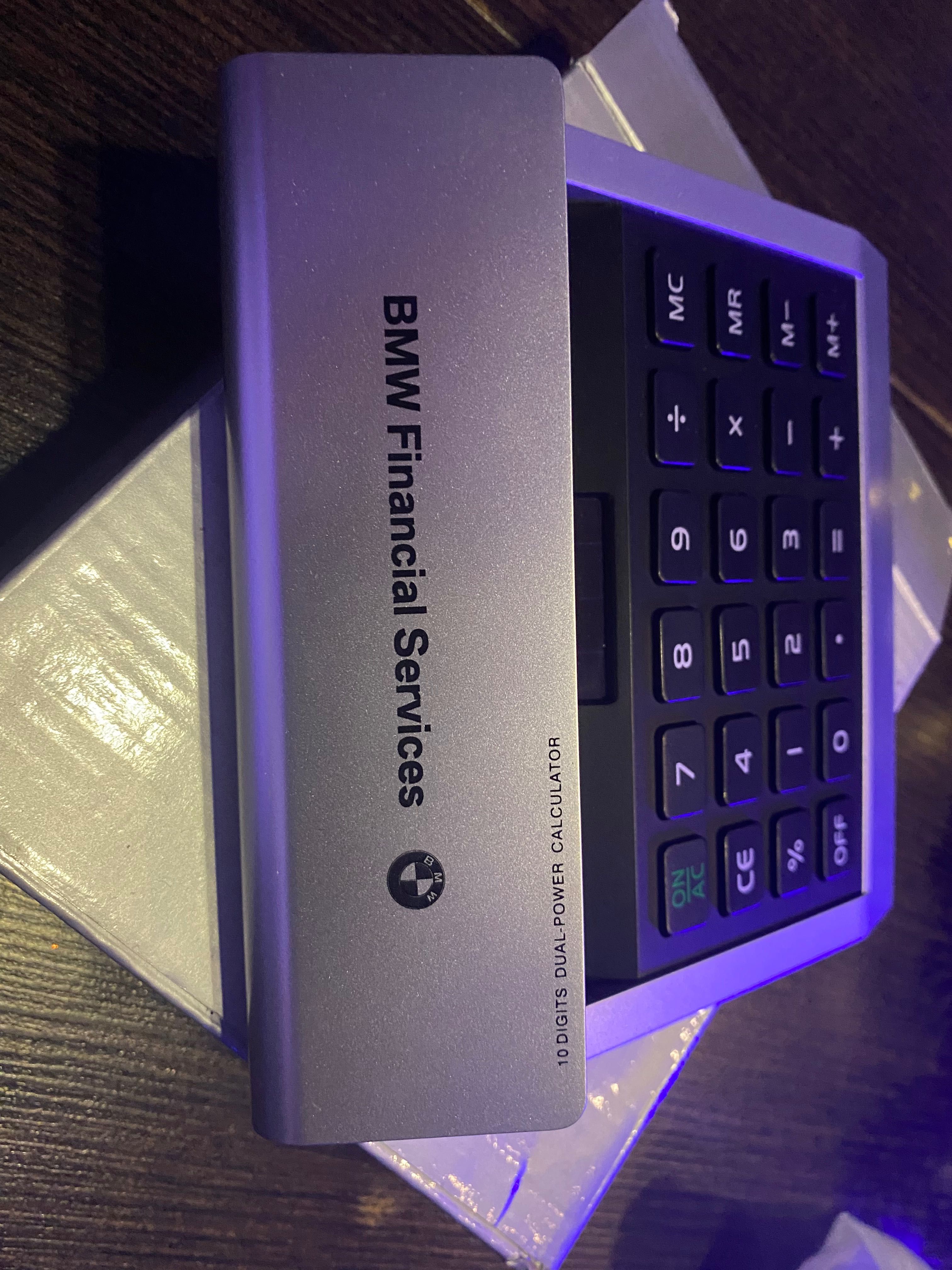 Kalkulator BMW Oryginalny