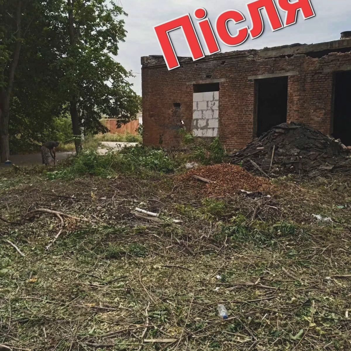 ПокОс травы уборка участка СПил деревьев