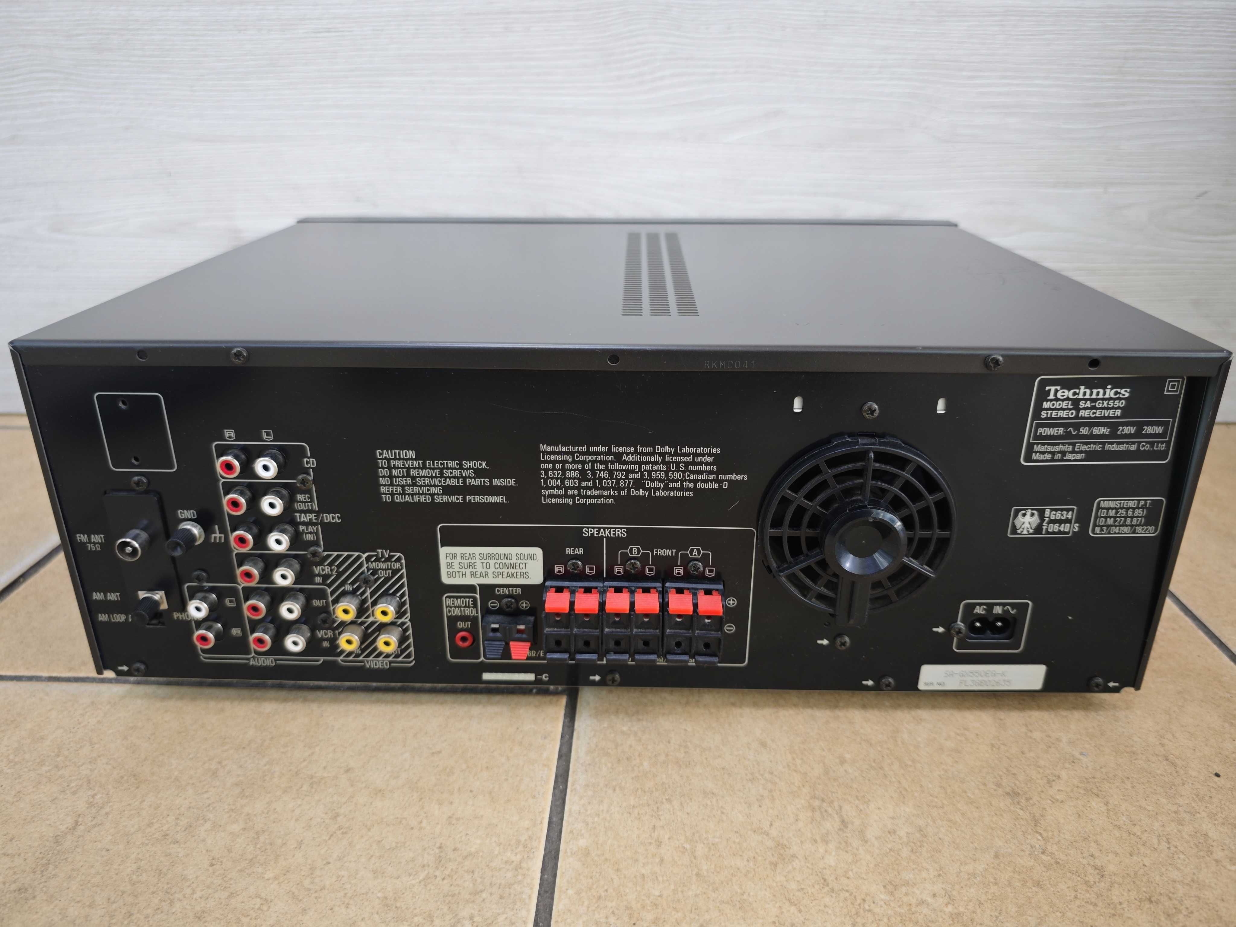 Amplituner TECHNICS SA-GX550